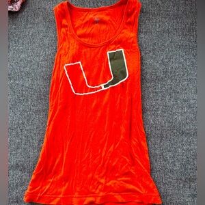 University of Miami women’s tank top